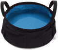10L Collapsible Bucket Compact Portable Folding Water Container Wash Basin Lightweight & Durable for Outdoor Traveling Hiking Fishing Gardening Camping