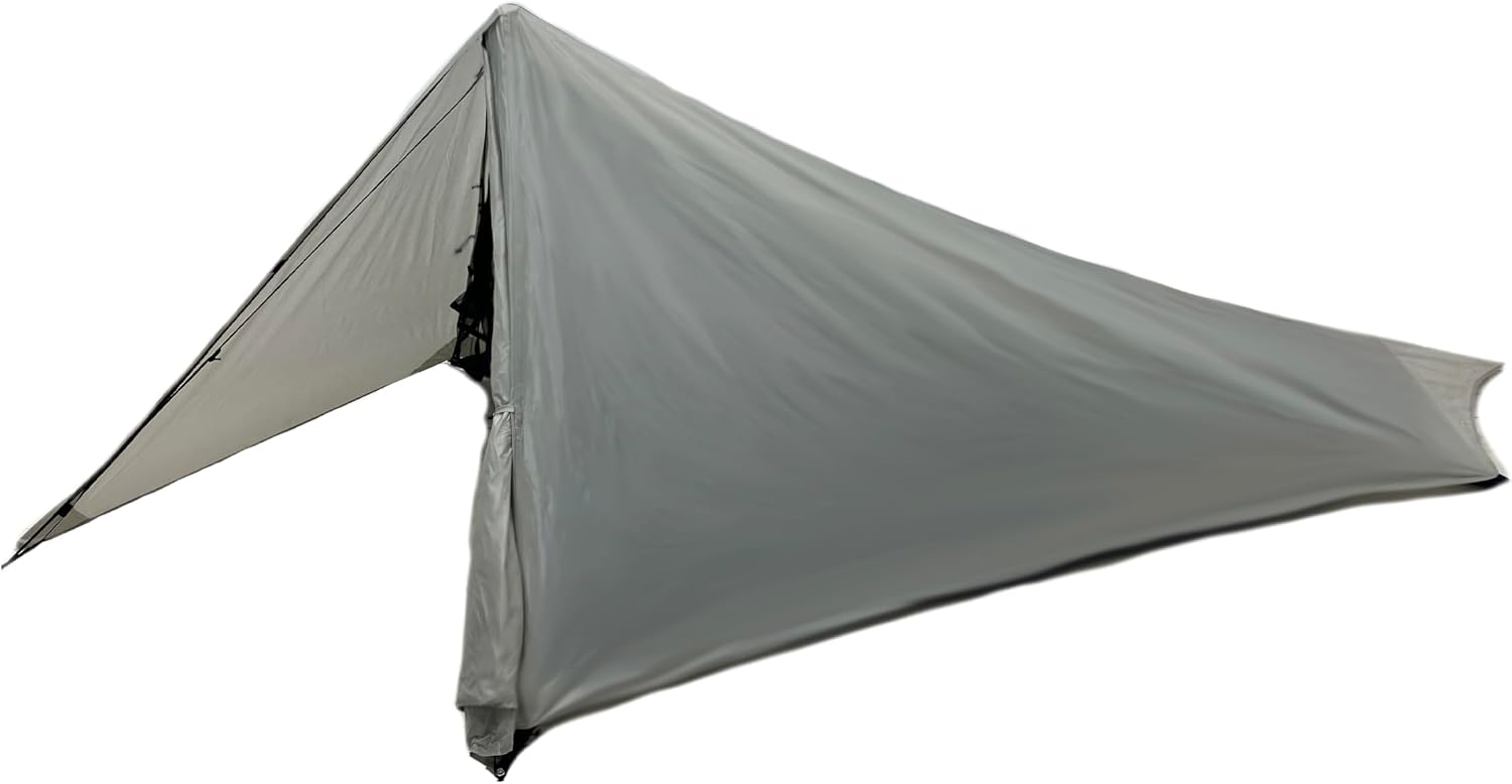 1 Person Trekking Pole Tent, Ultralight, Waterproof, for Backpacking, Hiking