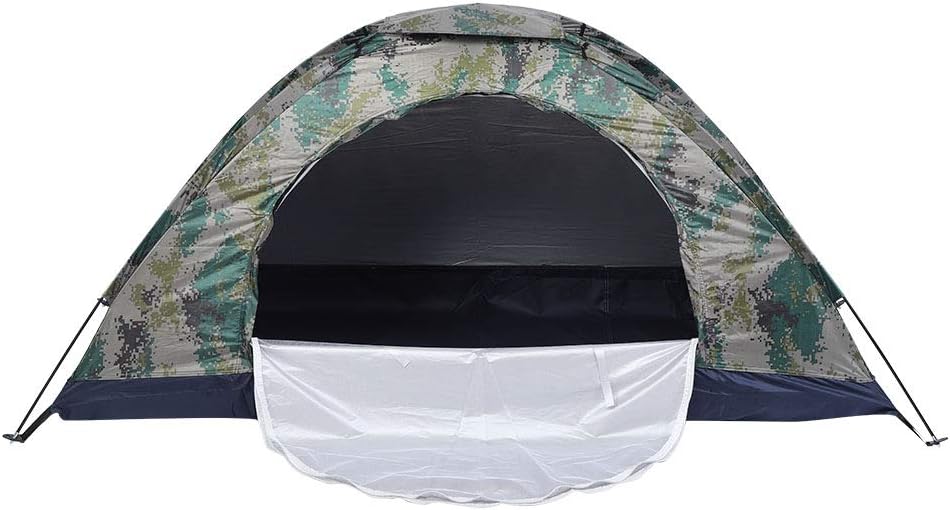 1 Person Lightweight Backpacking Tent, Windproof, for Hiking, Camping, Fishing