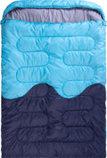 Portable Double Sleeping Bag with Compression Sack