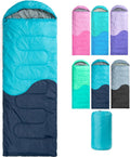 Lightweight 3-Season Sleeping Bag with Compression Sack