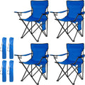 Folding Camping Chair, Lightweight, No Assembly Required, Portable Seat for Beach Lawn Outdoor Sports