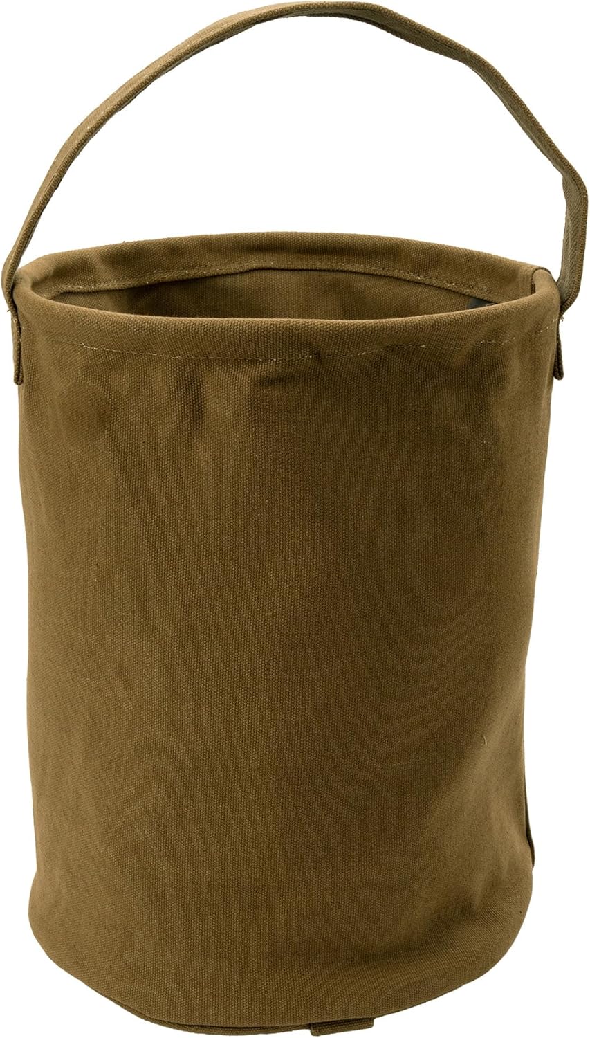 Canvas Water Bucket - Durable and Portable Container for Carrying Water, Tools, and Supplies