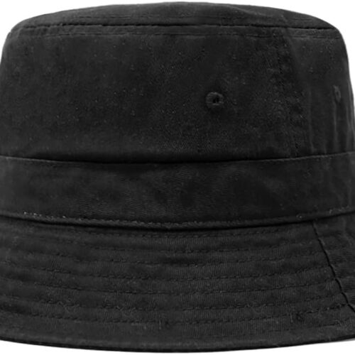 Cotton Boonie Bucket Hat Summer Unisex for Beach Golf