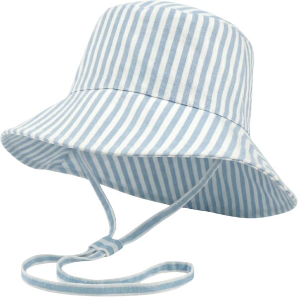 Baby Adjustable Bucket Hat UPF 50+ Sun Protection