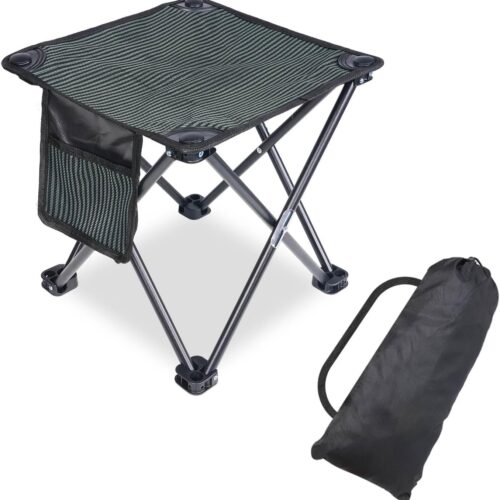 400 lb Capacity Portable Folding Camping Stool