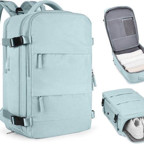 Personal Item Travel Backpack For Women Men Airline Approved Carry On Backpack Flight Approved Waterproof Sports Luggage Backpack Casual Daypack Small Hiking Backpack